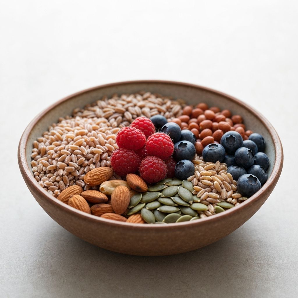 Whole foods supporting cellular balance